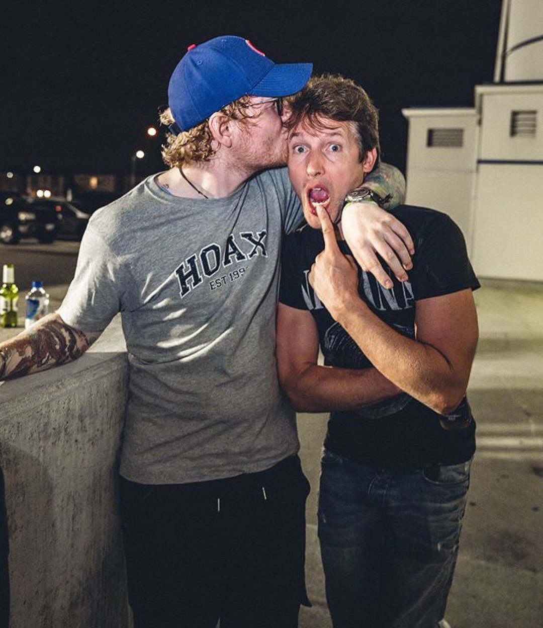 Team Sheeran Brasil on X: "Ed Sheeran e James Blunt https://t.co/aAxADJ9jlO" / X