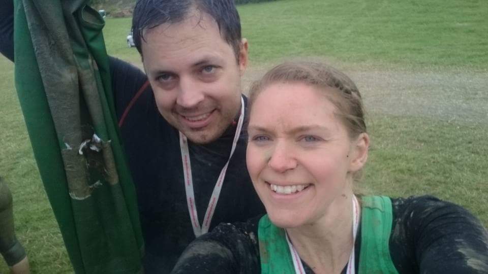 robbie_magic's tweet photo. Another challenge completed at #devilmudrun with @Kat_French https://t.co/X8XWevERRi