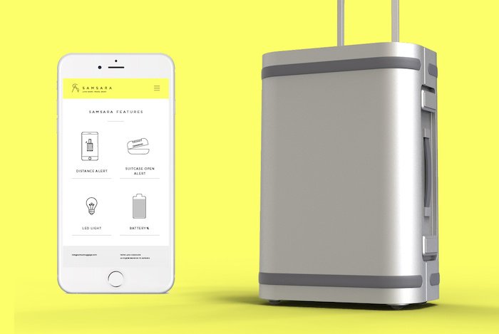 Indiegogo's tweet photo. Made of aviation aluminum alloy, this smart suitcase is durable and surprisingly lightweight: https://t.co/Zf6rO2jHoC #SecretPerks https://t.co/sVzLDMh6iD