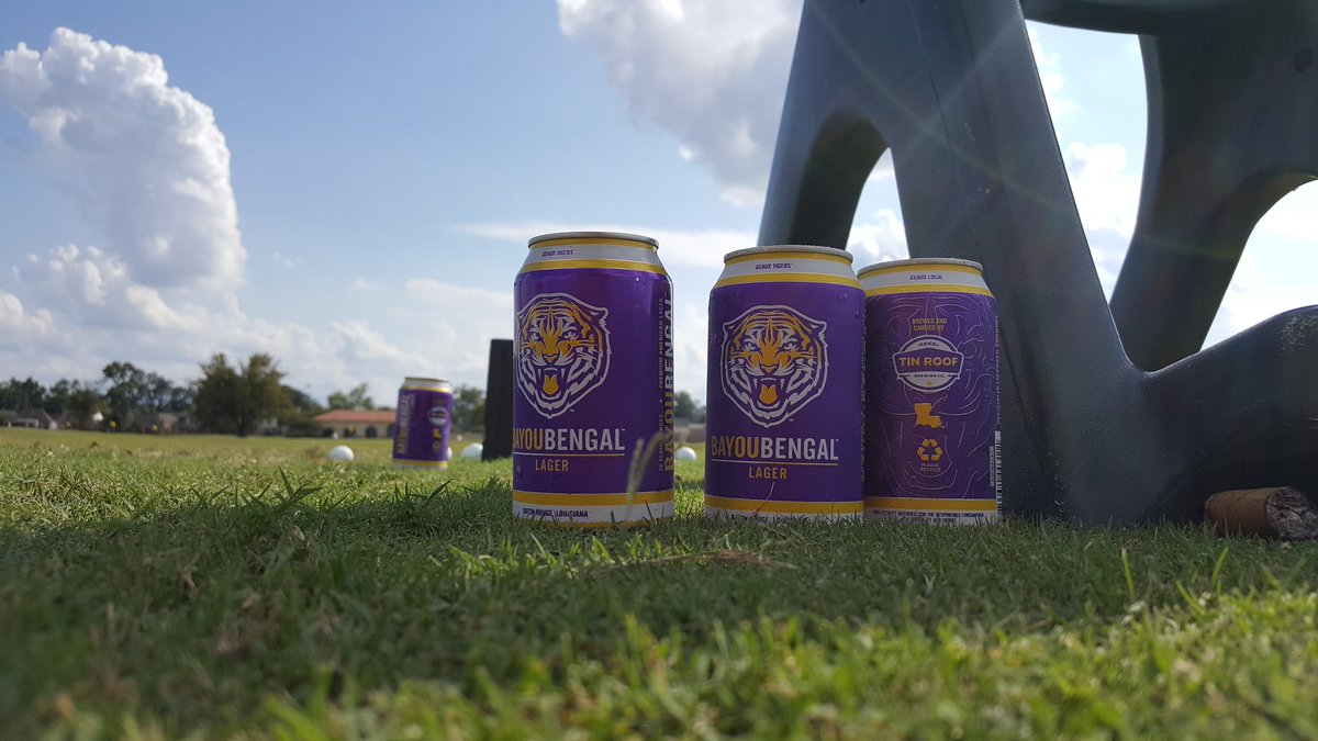 Who would have thought I'd get to a point in life where the only time I played golf would be on trips to Baton Rouge <a href="/TinRoofBeer/">Tin Roof Brewing Co.</a>