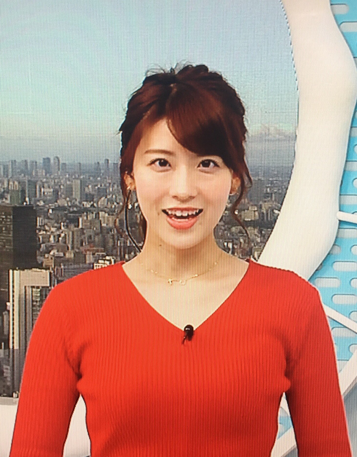 ももも Auf Twitter 郡司恭子 郡司アナ やっぱかわいいぜ 久しぶりで赤ニットとか刺激強いw T Co Uaamrmecld Twitter