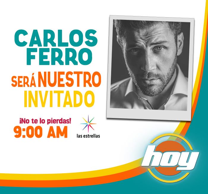 programa_hoy's tweet photo. Mañana tendremos a los protagonistas de @caerententacion como invitados del día por @Canal_Estrellas https://t.co/kygfSsIbjF