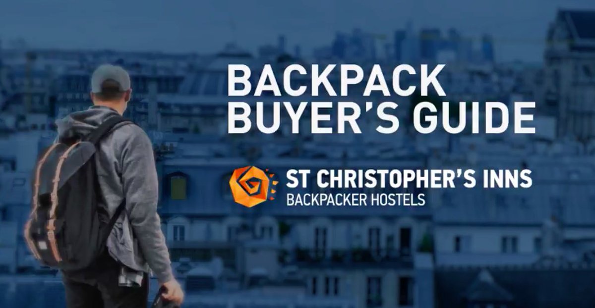 stchostels's tweet photo. In our survey we asked the experts for their tips on buying the best backpack #BackpackGuide https://t.co/UapVFJGC68 https://t.co/WSHf7S6IaM
