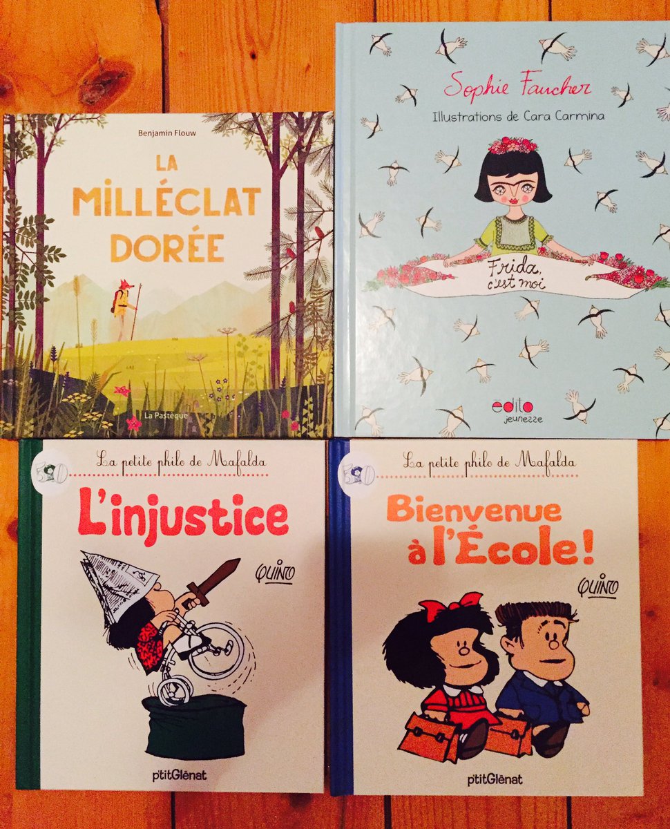 De nouveaux livres pour la classe, de nouvelles occasions pour enrichir la vie de mes <a href="/elevesCVC2/">Classe Mme Catherine</a> ! 🍃🎨⚖️🗣 #BonheurDeLire