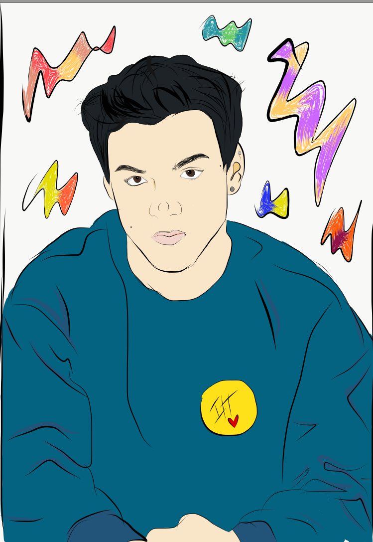 ethansgod's tweet image. "We look up at the same stars, and see such different things." ✨

{first drawing ; i finished}

tag @EthanDolan please 💜
