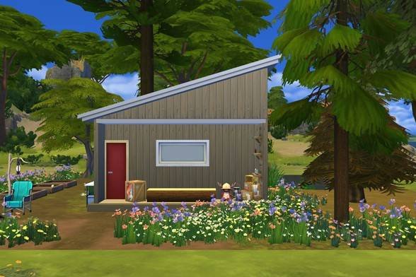 realbeingchris's tweet image. I just shared the Mid-Nowhere Lot on #TheSims4 Gallery! #springbuilds