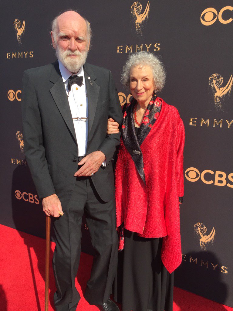 MargaretAtwood's tweet photo. At the Emmys... https://t.co/508Fg0EZnu