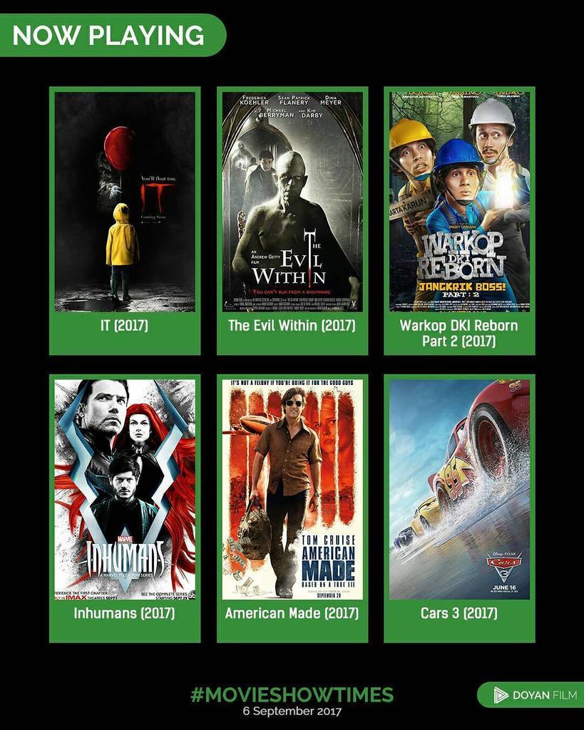 cimotix's tweet photo. #MovieShowTimes yuk ke bioskop!
Menurut kamu film apa nih yang rekomendasi?

Tulis jawaban kamu dikomentar!
➖➖➖➖➖➖… https://t.co/8rk7HB3OOT https://t.co/3rVUwtbPHN
