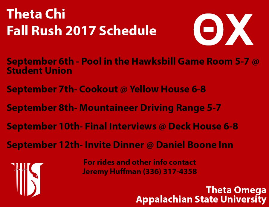 Theta Chi App State (@thetachiapp) on Twitter photo 