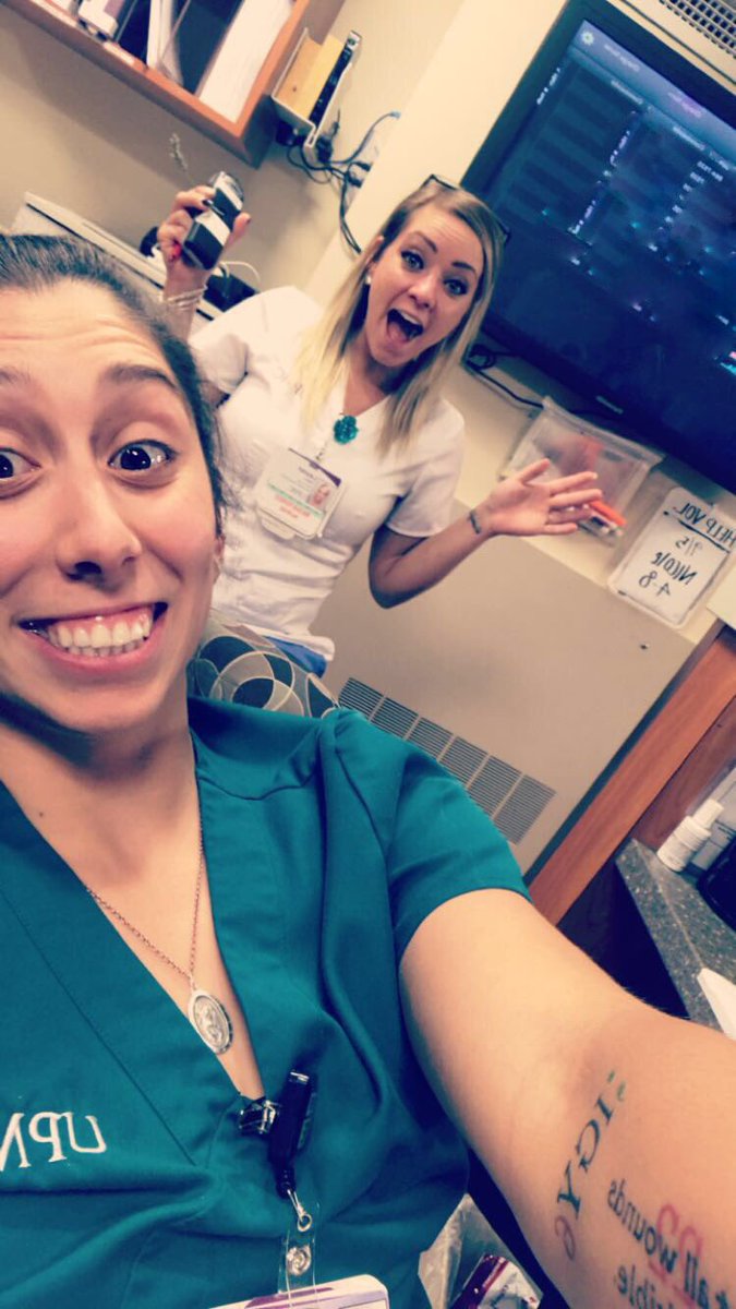 ScrubNationApp's tweet image. Obviously we are almost done with our shift if we are this happy 😁😁 #ScrubNationApparel #nurselife