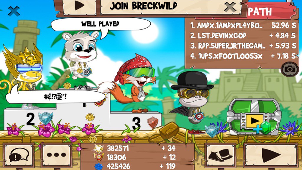 playboyjj3's tweet photo. All those guys just got washed #funrun2 #DevinXGod #superjrthegamer #XFOOTLOOS3 https://t.co/ATZ6WRx5By