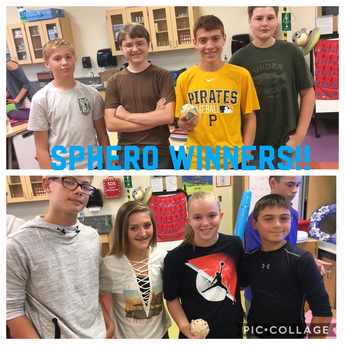 LoweBeaverLocal's tweet photo. Congrats to our Sphero Swim Challenge Winners! #blmsgr8 #blmsyoumatter https://t.co/cYjXHXHAkD
