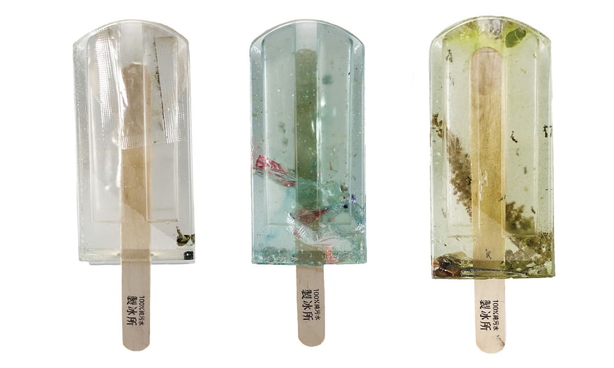 Yuck! Pollution popsicles highlight waterway contamination in Taiwan act.gp/2x41dzx
