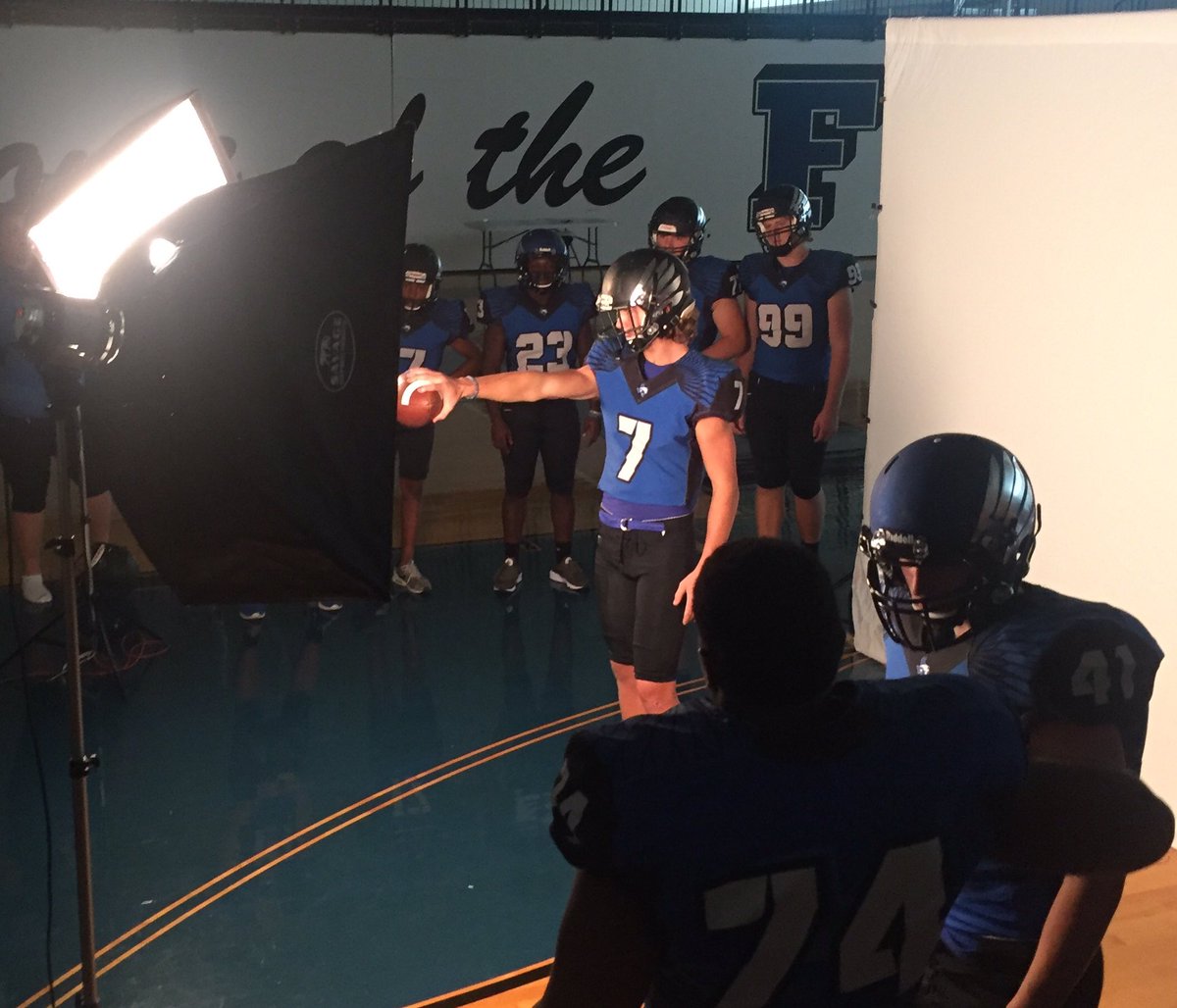 CoachJacksonTPW's tweet photo. Thank you @stoked88 &amp; @2920Studios for coming to Goonville today.  Fired up to see how our videos turn out. #bluecollarbirds https://t.co/0TU9qrSiev