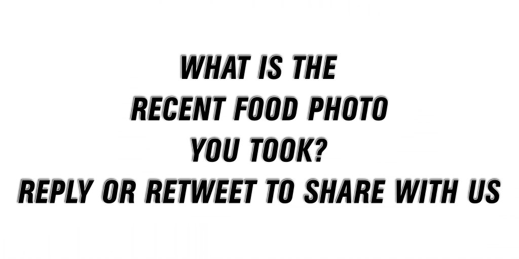 JenZils's tweet image. I do take random photos of food. What about you? Leave us a comment and share the photo.