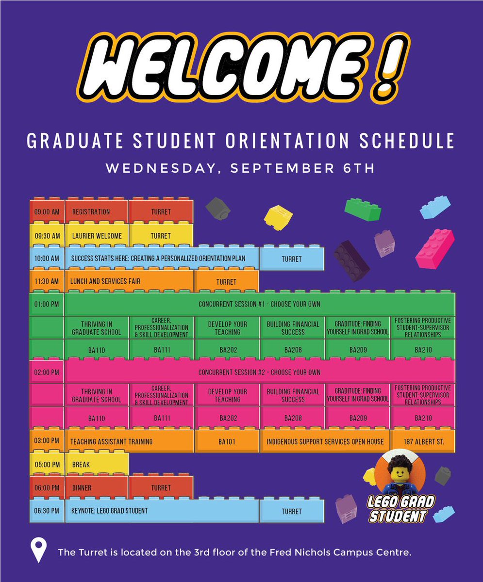 IT'S TOMORROW! Time to do this thing. Lesgo!! 👈🏼 get it? <a href="/wlugsa/">Laurier GSA</a> <a href="/Laurier/">Wilfrid Laurier University</a> #wlugradlife #goldenhawks #laurierorientation