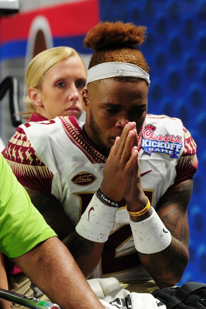 lets_go_nolez's tweet photo. Florida State Quarterback Deondre Francois Has Successful Knee Surgery Tuesday. #GoNoles #FSU #GetWell12 https://t.co/5hZj5h24J2