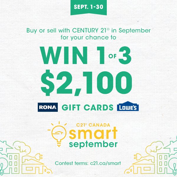 MelissaL_C21's tweet photo. Buy with me this September to be entered into our contest!
🌎🌟 #SmartSeptember #BeEnergyWise #BuyorSellwithMel #Century21💳 🌍 https://t.co/ERNoVi7ttY