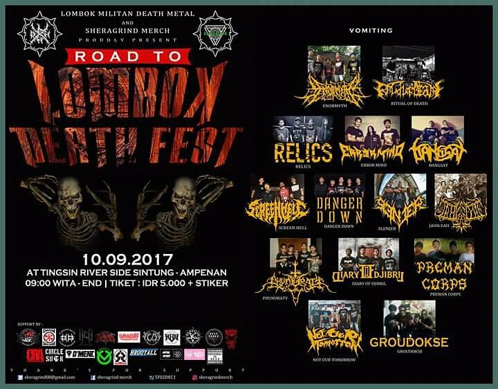 H-4 Road to Lombok #Deathfest