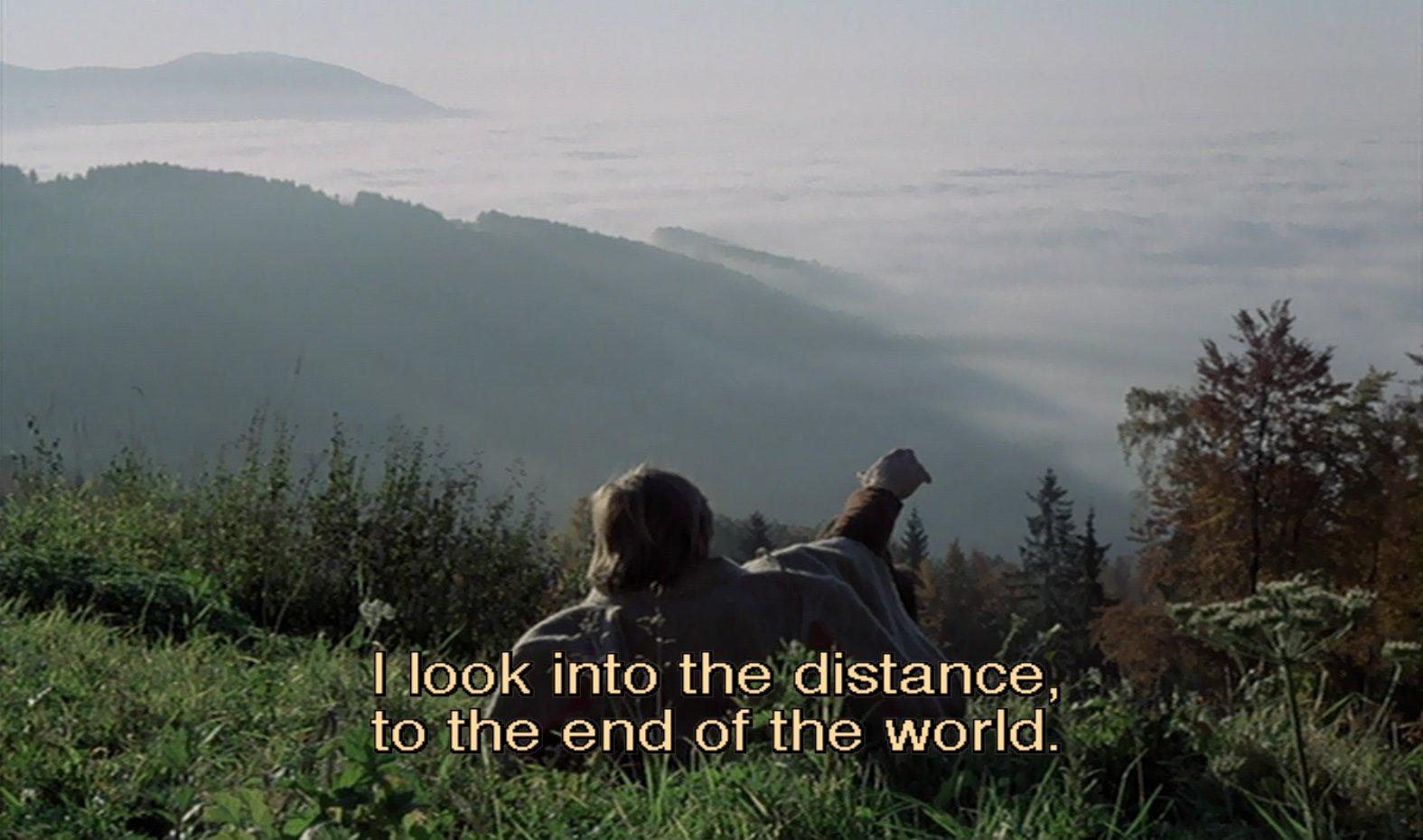 \"I am faint from falling\"
Heart of Glass. Happy birthday Werner Herzog. 