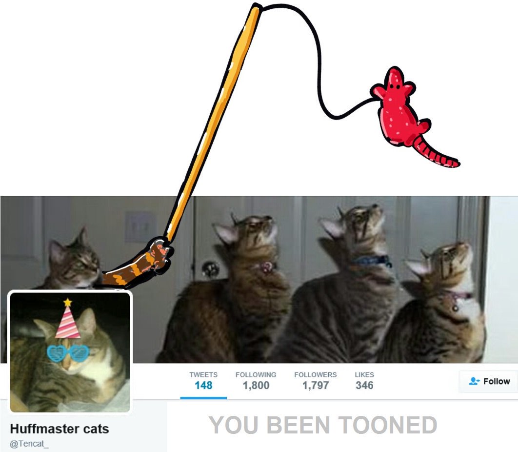 YouBeenTooned's tweet image. YOU BEEN TOONED @Tencat_