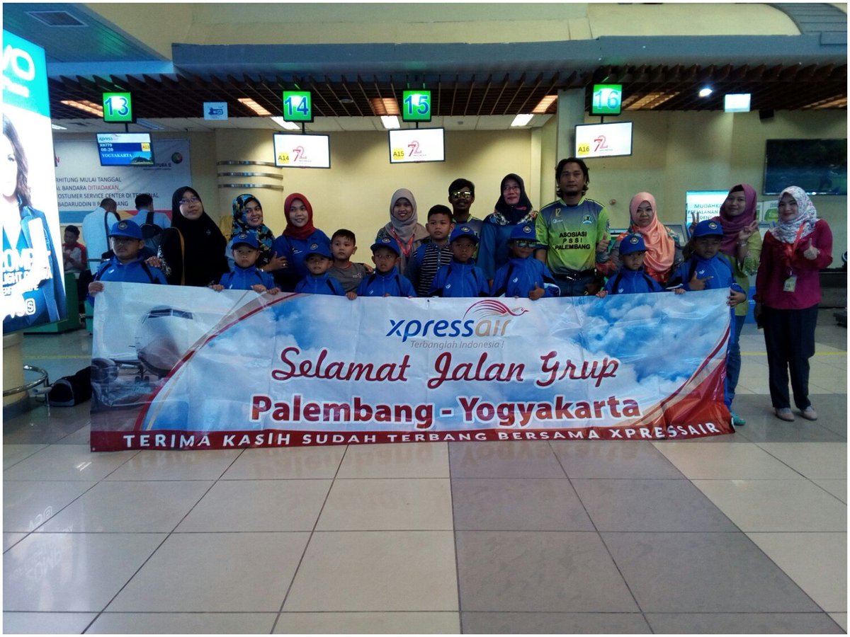 Team SSB "Sekolah Sepak Bola" Asosiasi Palembang,
Terima kasih karena telah terbang bersama maskapai Xpress Air, :)