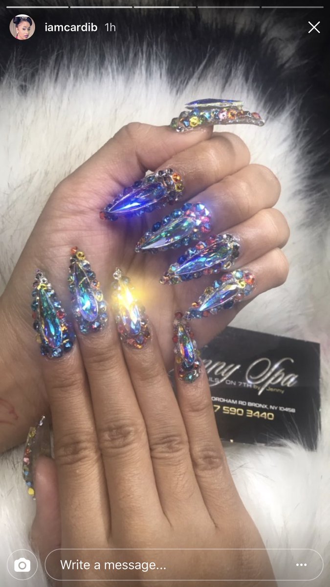Cardi B Hints at Baby No. 2's Sex With Manicure Photo, Say Fans | In Touch  Weekly