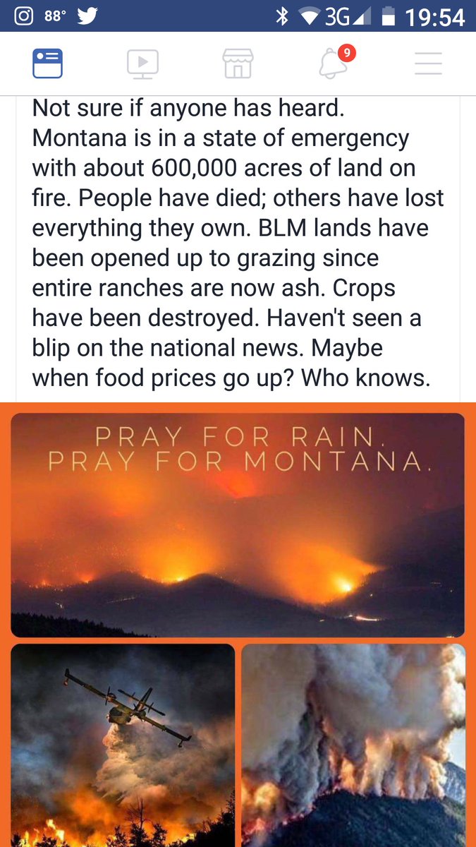 SpeckledTiger's tweet photo. I know Texas has a lot on its plate, but e cannot forget about the rest of the country...please #HelpMontana https://t.co/zbZyqnPgVI