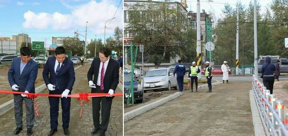 Хан-Уул дүүргийн удирдлагууд ич л дээ, ич..
74 метр шороон зам тавьчихад тууз хайчлаад ТВ, сонин, сайт дуудах юм..

#ТуузХайчлахӨвчин - #МАН