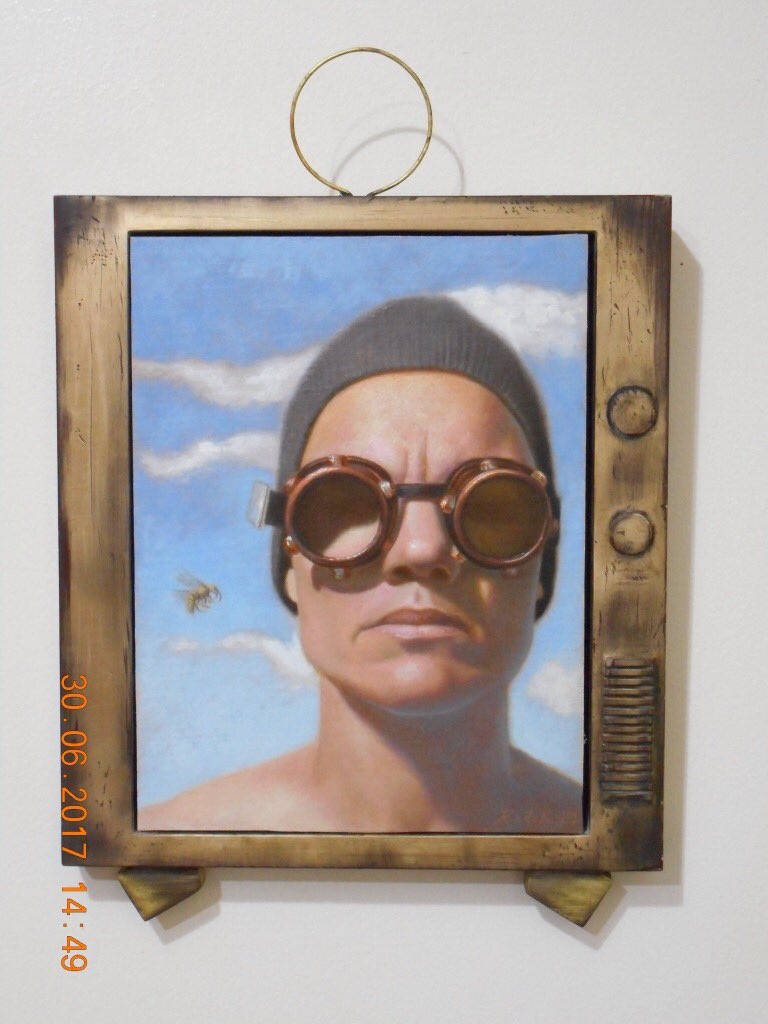 RadekVizina's tweet image. #CreateMoreFund  From preparing my own panels to cleaning my own oils by hand, I love the process of painting from life.