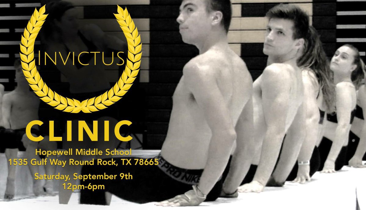 invictusguard's tweet photo. Join us THIS Saturday!!
*New Location*
Hopewell Middle School: 12pm-6pm
#InvictusWorld https://t.co/VcbwnUhoAt