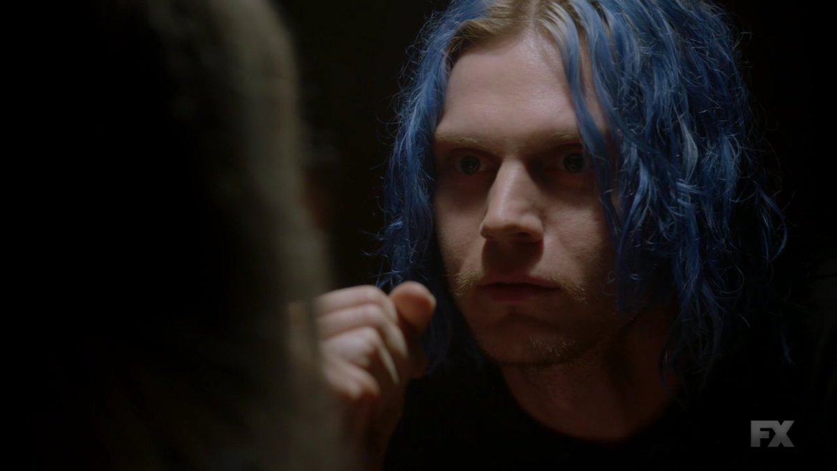 DelayyyMitchell's tweet photo. should i be concerned about my attraction to evan peters playing psychopaths ? #ahs https://t.co/50YSRd1p0q