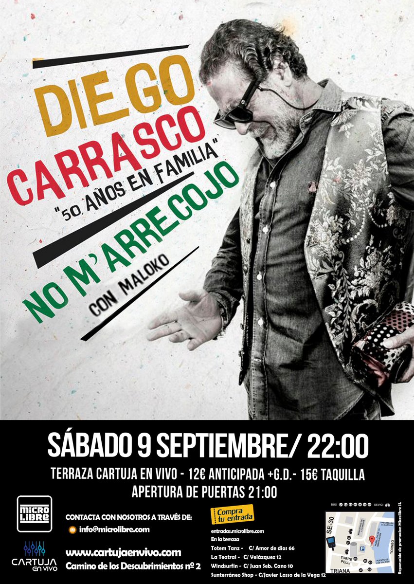 @sevillatedice
<a href="/qcsvilla/">QuieroConciertosSv</a>
<a href="/musicapromocion/">PromocionMusical.es</a>
<a href="/sevilladisfruta/">Disfruta Sevilla</a>
<a href="/NoktonMagazine/">Nokton Magazine</a>
<a href="/nooulim/">Nooülim djMAG</a>
<a href="/sevillahood/">sevillahood</a>
<a href="/SamCalero/">Sam Calero</a>
<a href="/Bearodrui/">Beatriz Rodríguez Ruiz</a>