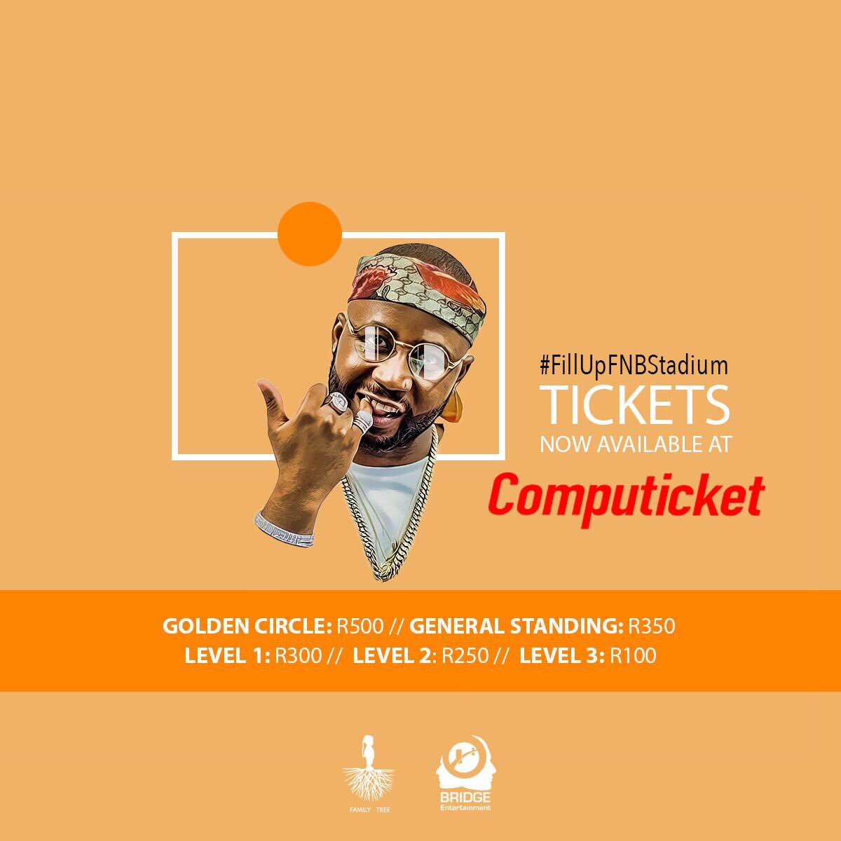 casspernyovest's tweet photo. BREAKING NEWS!!! #FillUpFnbStadium Tickets out now at Computicket!!! Let's make history!!! Go!!! Click here to buy https://t.co/DeptdGUTWl https://t.co/slO6XiXkAb