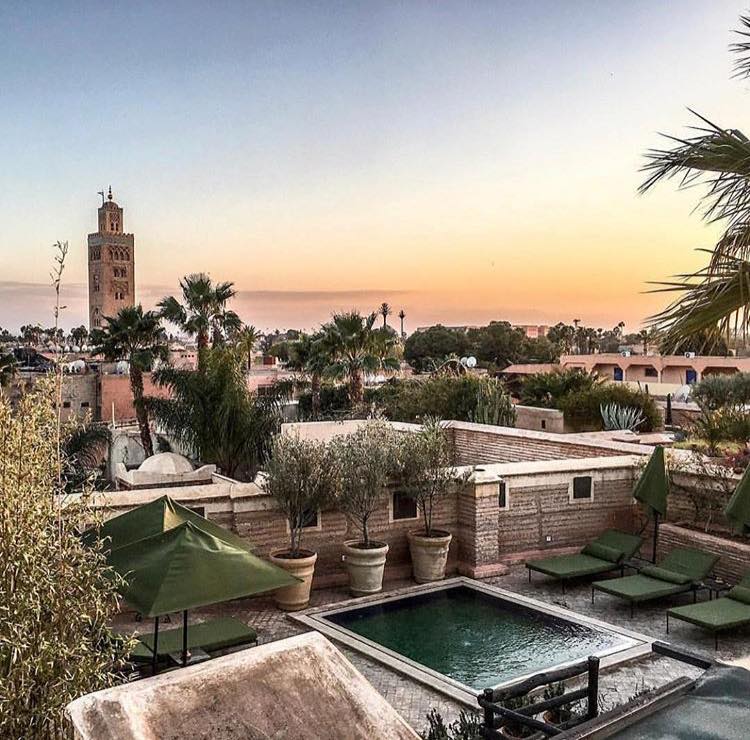 VisitMarokko's tweet photo. De daken van #Marrakech https://t.co/0G1qkTfvxw