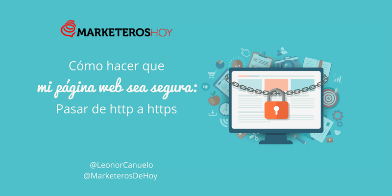 MarketerosDeHoy's tweet photo. ⚙ ¿Has pasado ya tu página web de HTTP a HTTPS ¡Pásate ya a HTTPS! con este tutorial by @LeonorCanuelo https://t.co/5EI3AcACJm https://t.co/nWaaarkP4o