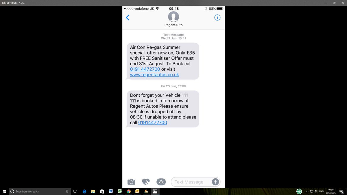 RegentAutosNE15's tweet photo. Do you know when your MOT and service are due?  We can send you FREE reminders to your mobile or e-mail account. https://t.co/zQIwWUDyZr