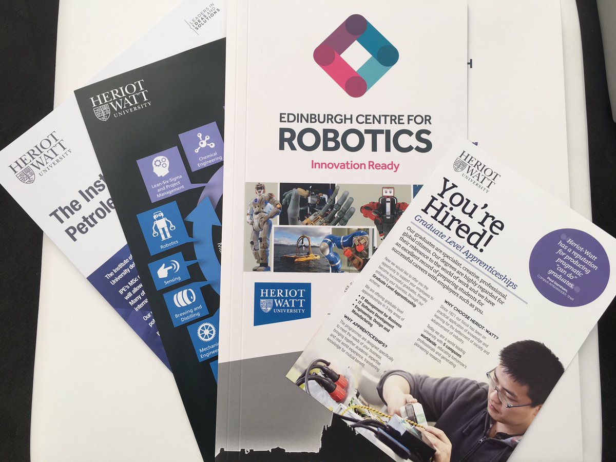 HWUInnovation's tweet photo. All set up on 2C120 @theogtc for day 2 of @SPE_OE - talking #robotics #oil #gas & #apprenticeships @skillsdevscot https://t.co/CbDv6XXe0a