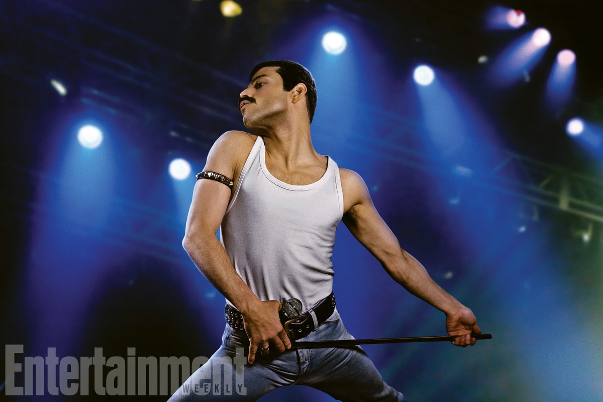 QueenWillRock's tweet photo. .@ItsRamiMalek teased...“I just had my make up, hair and costume tests as Freddie Mercury. Pics coming soon...” We didn't have to wait long. https://t.co/0WGbySiToD