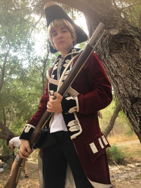 AAC_CMVs's tweet photo. @AriemCosplay as #APHEngland! She made this #cosplay on her own, as well as most of the entire group's cosplays! #whatwouldwedow/oyou #<3 https://t.co/qRiGpYuGgN