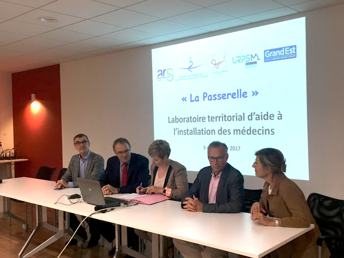 ars_grand_est's tweet image. Soutenir l'#installation des #médecins #libéraux : lancement du dispositif La Passerelle en Meurthe-et-Moselle : bit.ly/2wFrWRc