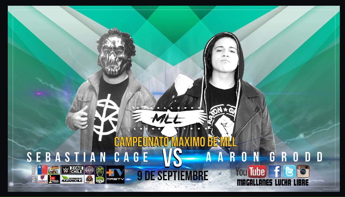 MLLLuchaLibre's tweet photo. #BREAKINGNEWS N.Anderson ha anunciado para este sábado, @Cagemll v/s Aarón Grodd por el Título de MLL en el #PuuyFest https://t.co/heUU68sH2y