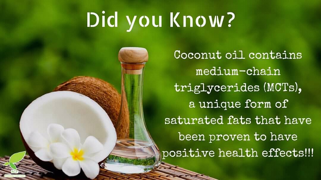 AnybodyCanFarm's tweet photo. #ACFARM
#ACF_FACT
#COCONUT_OIL_FACT1
So, what are the positive health effects...?
Ans: will see in #COCONUT_OIL_FACT2...😎 https://t.co/3pY3ASoEqJ