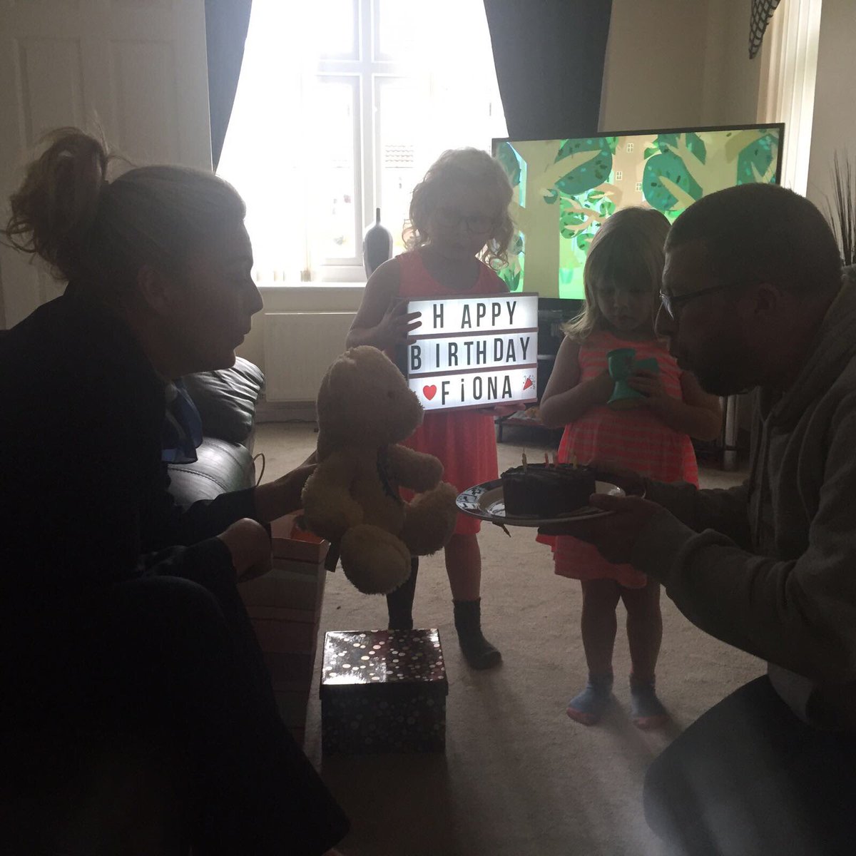 RossAdamson76's tweet photo. @MuirhousePS #backpackbear and Lauren been busy with her auntie Fiona's birthday and a trip to girls brigade. They had fun and birthday cake https://t.co/mVfEuMOv5v