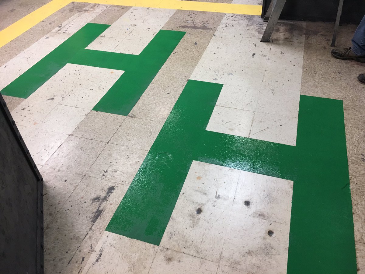 Detailing the floor!! Damn we are good! #halloween