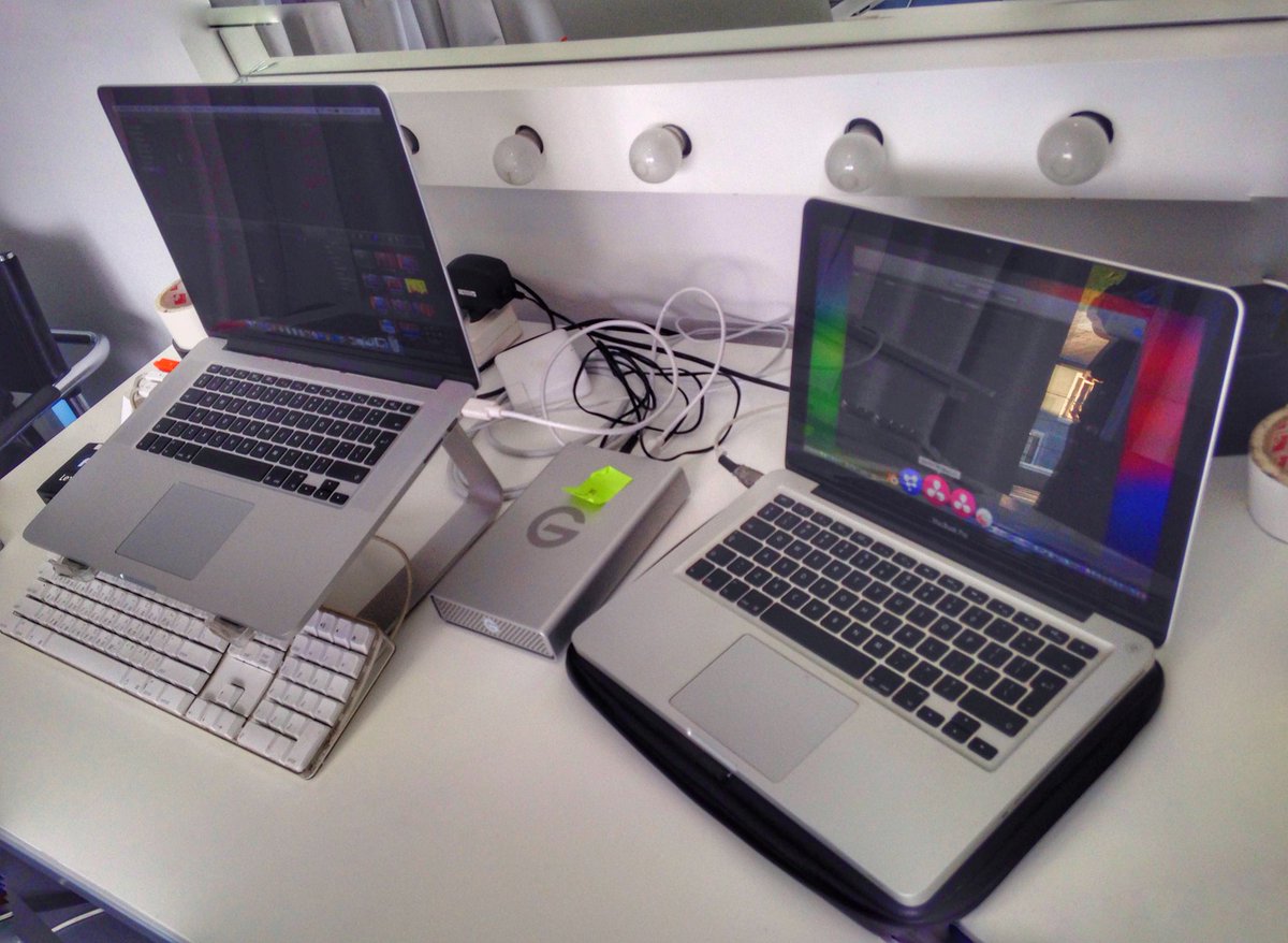 Euvrard_Loubser's tweet photo. Office for the day βοΈπ
Transcodes, backups, organization, assemblies before next ingestπViva #FinalCut
#PostOnProduction #FCPX #DIT #Editor https://t.co/jRfufriFWP