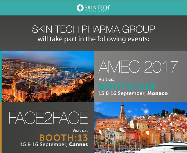 oki_stpg's tweet photo. Difficult to choose between #AMEC2017 and #Face2Face2017? #skintechpharmagroup will be present in both. Visit us! https://t.co/AZ2bngC1eI