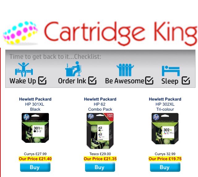 Cartridge King (CartridgeKingEU) Twitter
