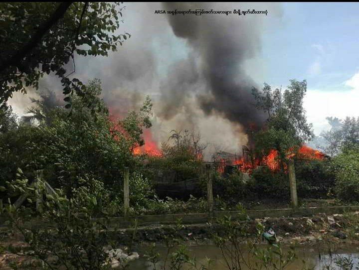 Extremists continue setting houses on fire