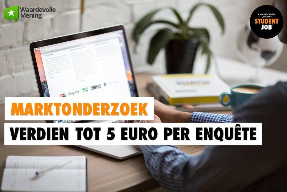 StudentJobNL's tweet image. Een bijbaan waarbij je gemakkelijk vanaf thuis, of onderweg geld kunt verdienen? Bekijk dan snel deze vacature! bit.ly/waardevolle-me…